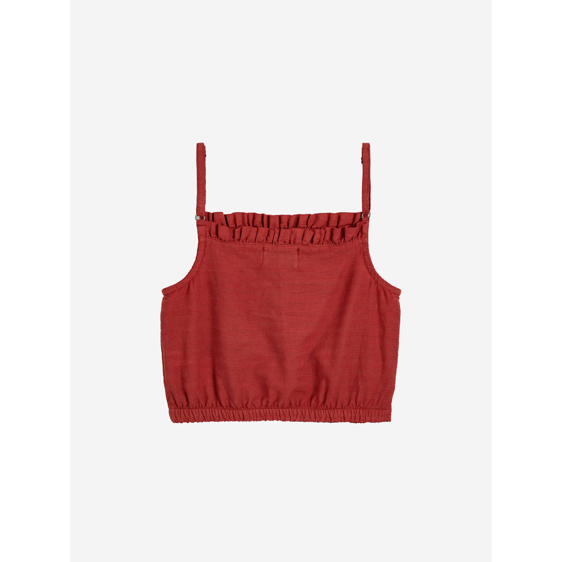 Bobo Choses Red Tomato Woven Top