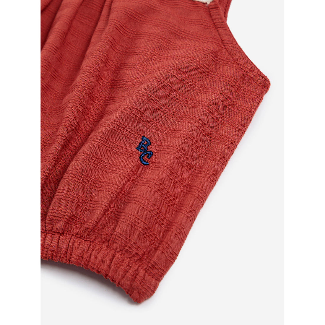 Bobo Choses Red Tomato Woven Top