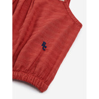 Bobo Choses Red Tomato Woven Top