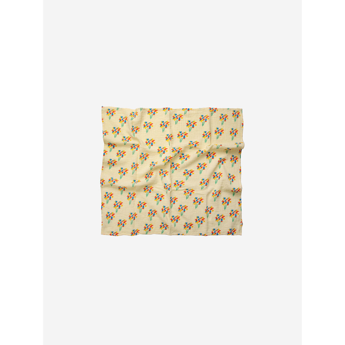 Bobo Choses Light Yellow Baby Fireworks All Over Muslin