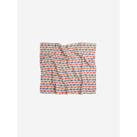 Bobo Choses Offwhite Baby Ribbon Bow All Over Muslin