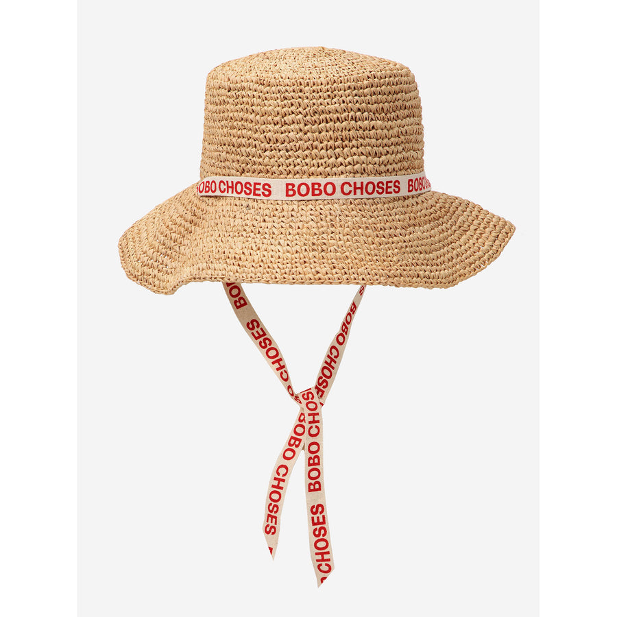 Bobo Choses Light Brown Bobo Choses Raffia Hat