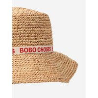 Bobo Choses Light Brown Bobo Choses Raffia Hat