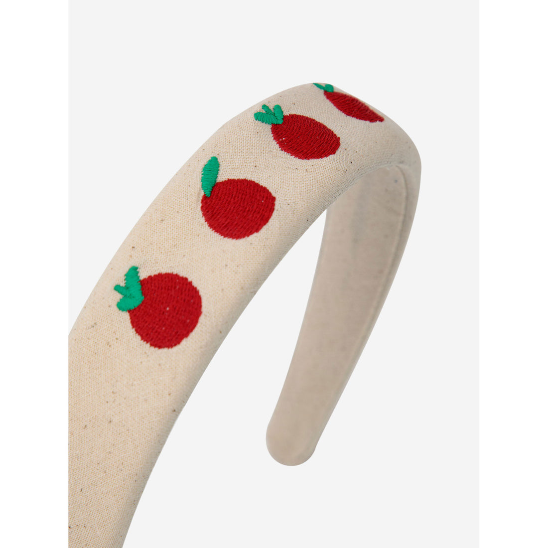 Bobo Choses Beige Tomato Canvas Stiff Headband