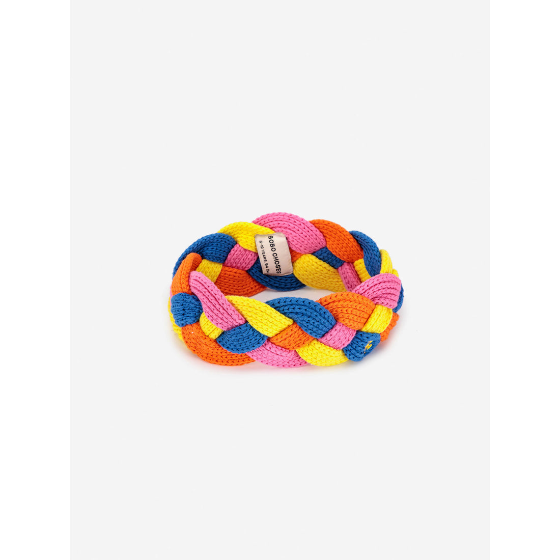Bobo Choses Multicolor Braided Knitted Cotton Headband