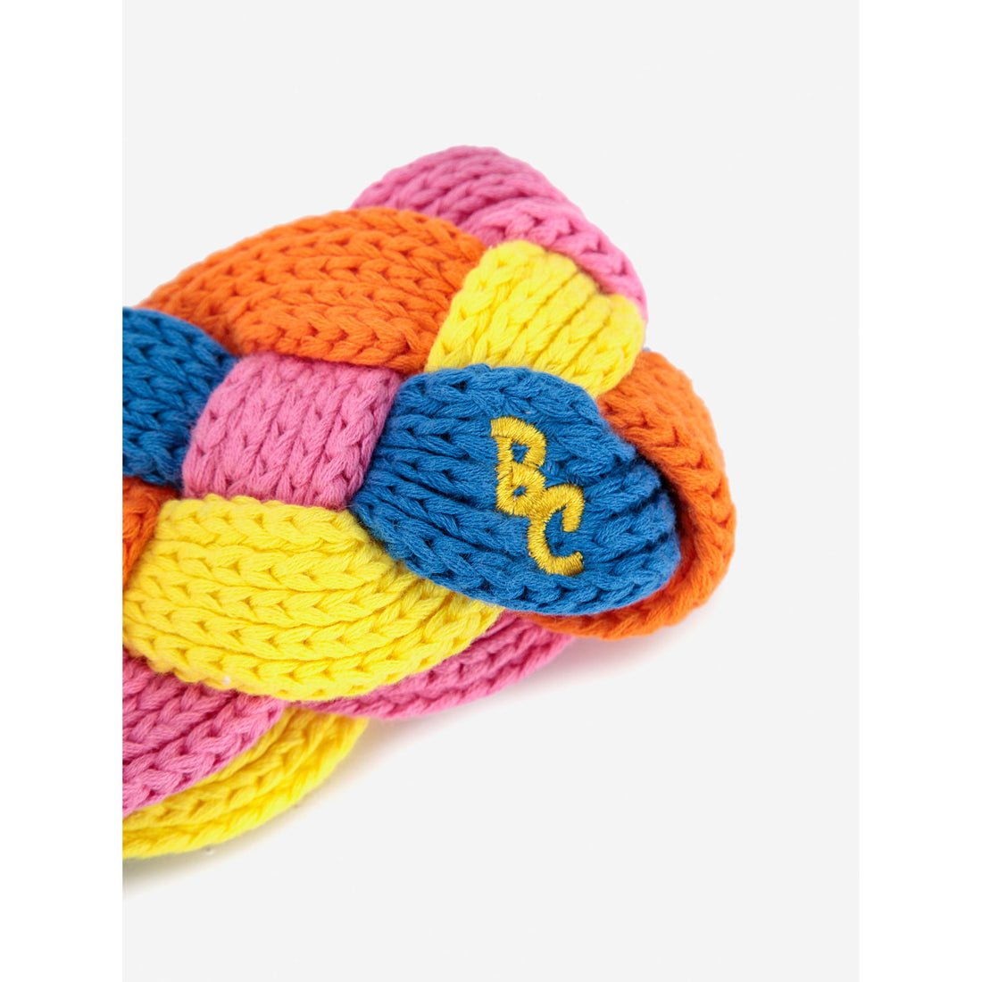 Bobo Choses Multicolor Braided Knitted Cotton Headband