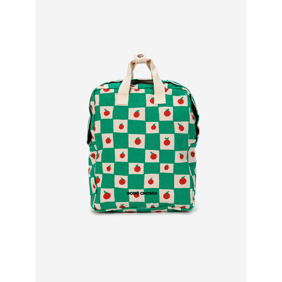 Bobo Choses Offwhite Tomato All Over School Bag