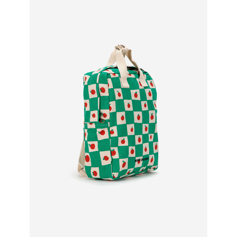 Bobo Choses Offwhite Tomato All Over School Bag