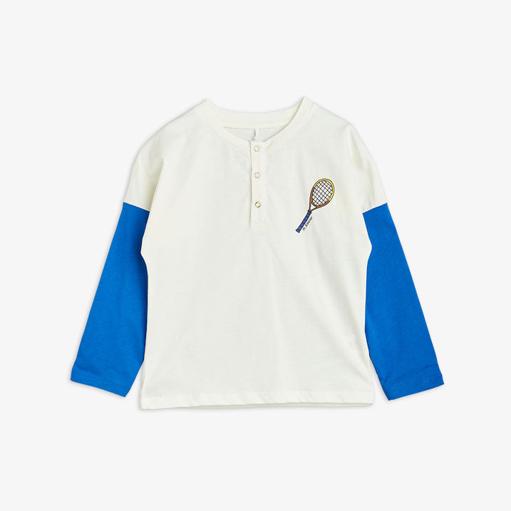 Mini Rodini White Tennis Grandpa Tee