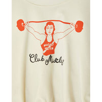Mini Rodini Offwhite Club Muscles Sweatshirt