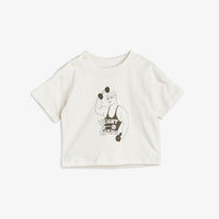 Mini Rodini Grey Weight Lifting Tee