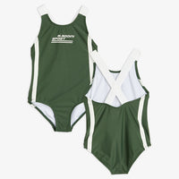 Mini Rodini Green M Rodini Sport Swimsuit