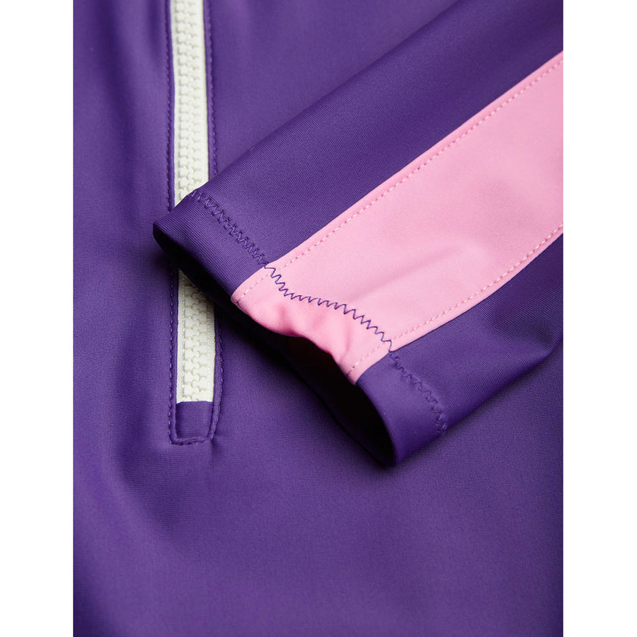 Mini Rodini Purple Stripe Uv Swimsuit