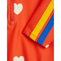 Mini Rodini Red Hearts Aop Uv Swimsuit