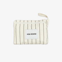 Mini Rodini Offwhite Owl Rain Poncho
