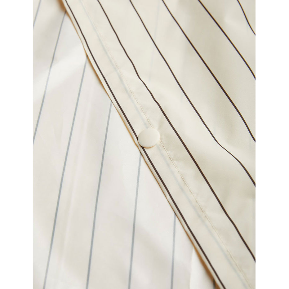 Mini Rodini Offwhite Owl Rain Poncho