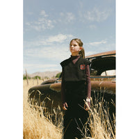 Clubhouse Black V-Neck Vest