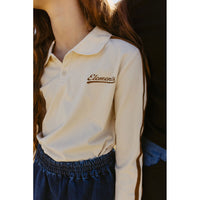 Elements Cream/Taupe Stripe Sleeve Polo