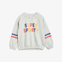 Mini Rodini Grey Melange Super Sporty Sweatshirt