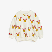 Mini Rodini Grey Medal Aop Sweatshirt