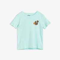 Mini Rodini Green Squirrel Tee