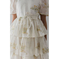 Petite Amalie Spring Meadow Butterfly Dress
