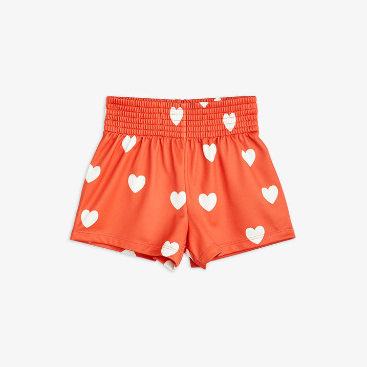 Mini Rodini Red Hearts Wct Shorts