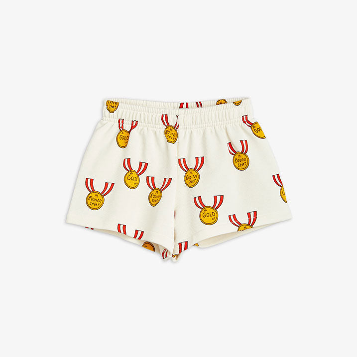Mini Rodini Grey Medal Aop Sweatshorts