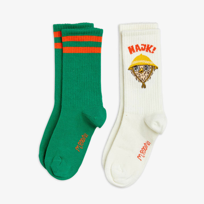 Mini Rodini Multi Hike 2-Pack Socks