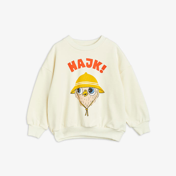 Mini Rodini White Hike Sweatshirt