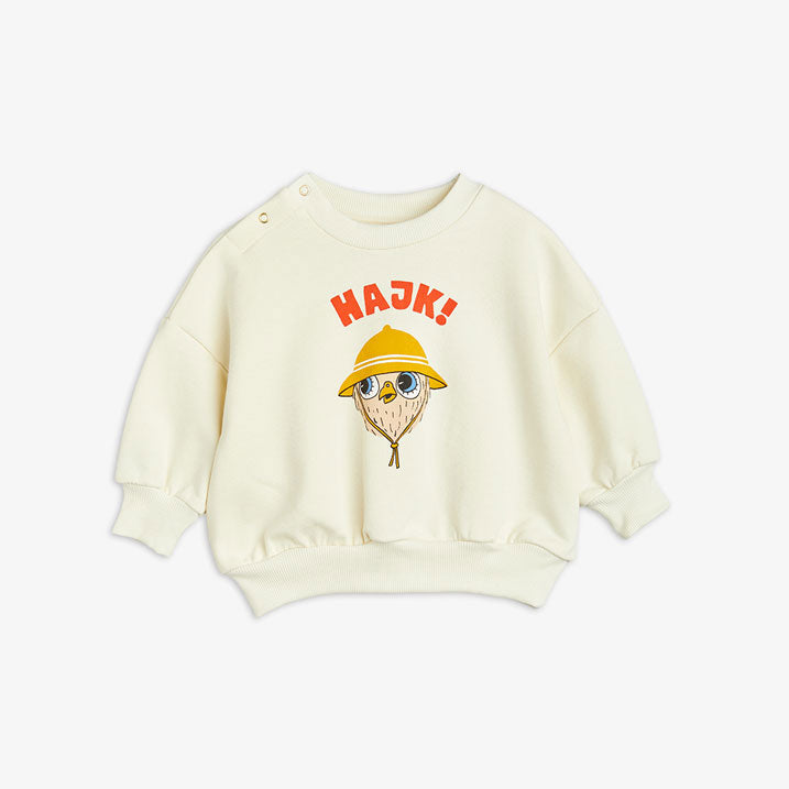 Mini Rodini White Hike Sweatshirt