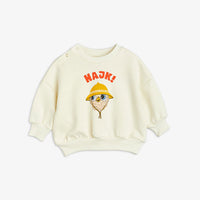 Mini Rodini White Hike Sweatshirt