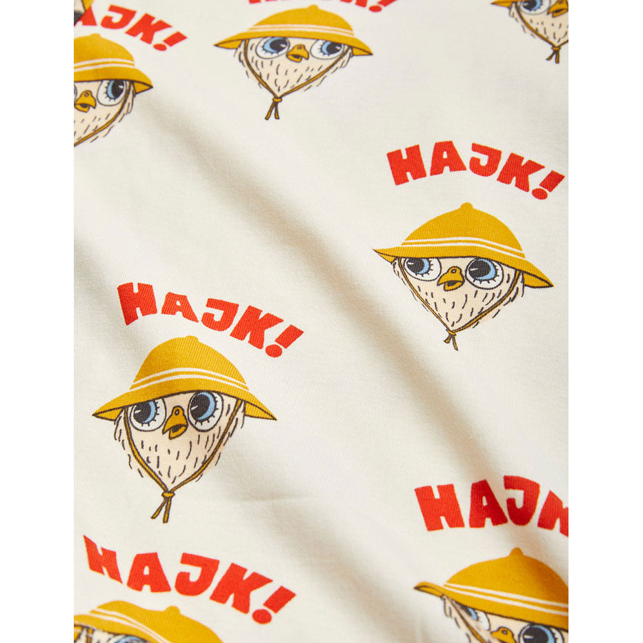 Mini Rodini Offwhite Hike Aop Tee
