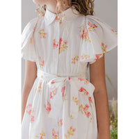 Steph Petite Rose Voile Dress