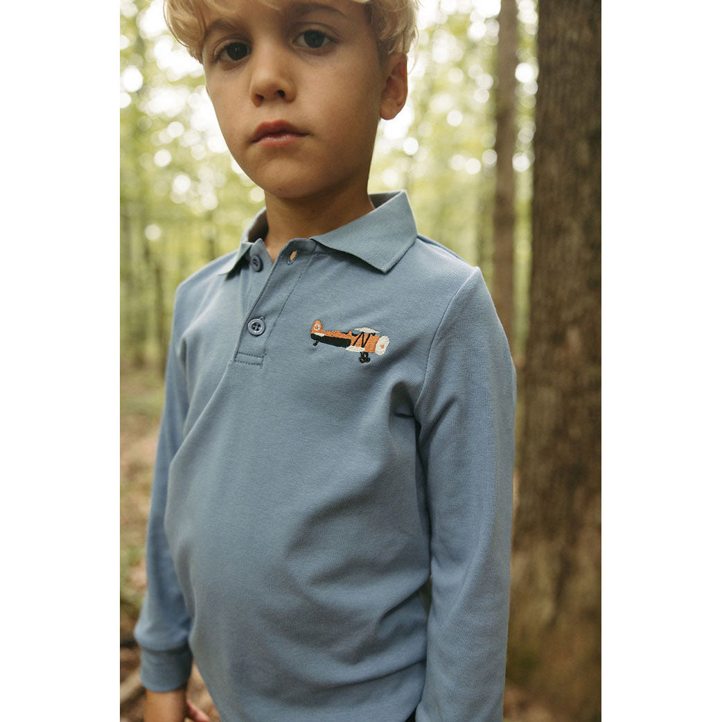 Arza Blue Polo