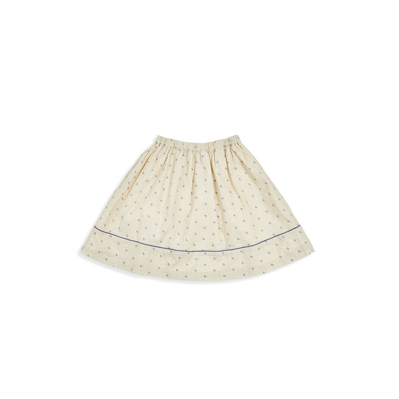 Bene Bene Light Khaki Blue Lucy Skirt