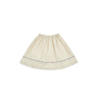 Bene Bene Light Khaki Blue Lucy Skirt
