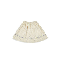 Bene Bene Light Khaki Blue Lucy Skirt