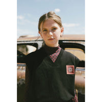 Clubhouse Black V-Neck Vest
