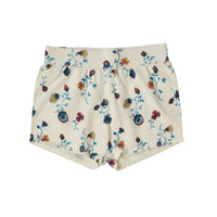 FUB Ecru/Flower Printed Beach Shorts