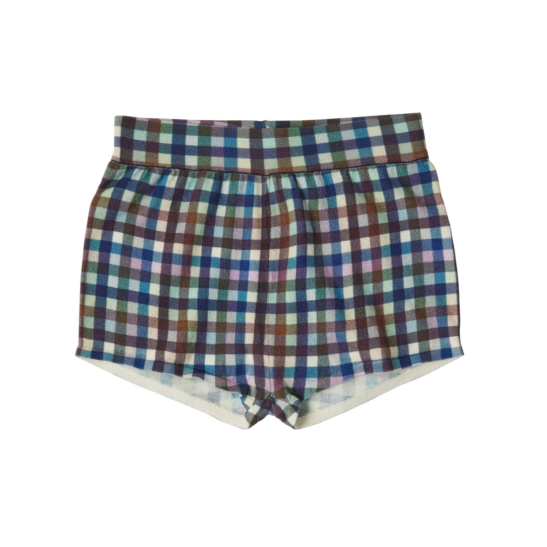 FUB Multi Check Printed Beach Shorts