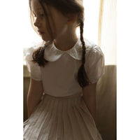 L by Ladida Taupe Pleated Skirt