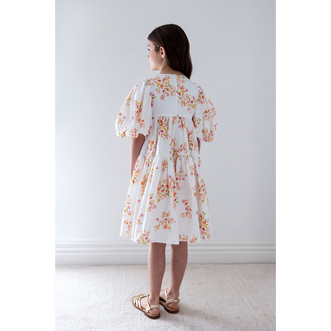Petite Amalie  Ditsy Print Poplin Dress