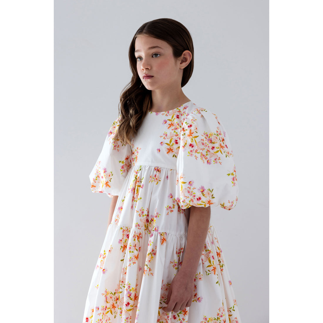 Petite Amalie  Ditsy Print Poplin Dress