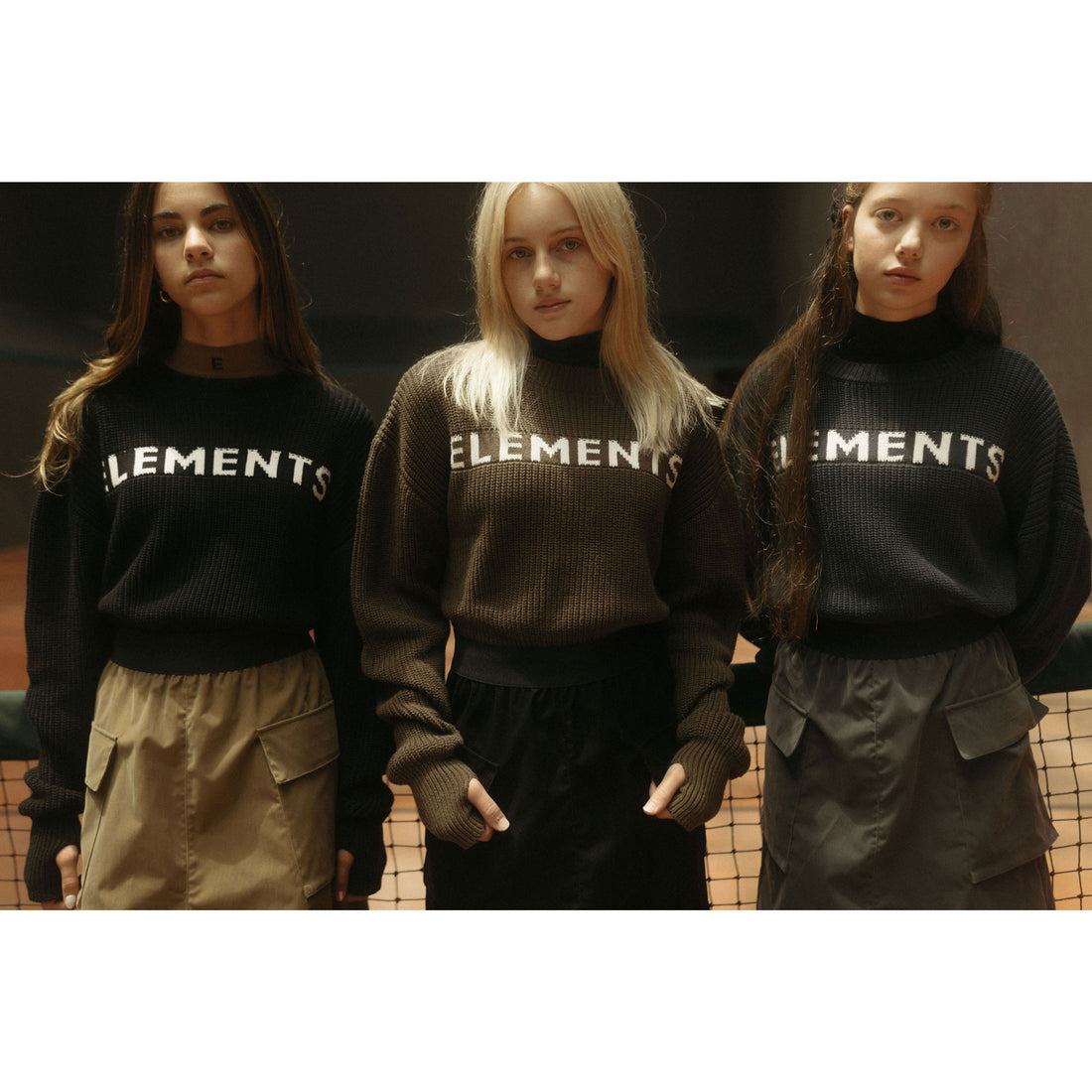 ELEMENTS Black Elements Sweater
