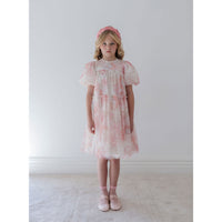 Petite Amalie  Delicate Bouquet Tulle Dress