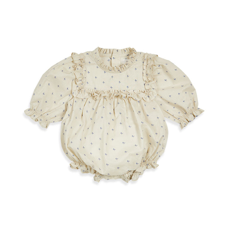 Bene Bene Light Khaki Lucy Frill Romper