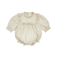 Bene Bene Light Khaki Lucy Frill Romper