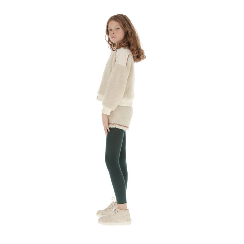 Belle Chiara Ecru Lamb Sweatshirt