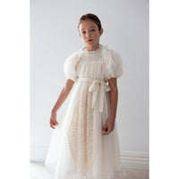 Petite Amalie  Vintage Doily Lace Tulle Dress